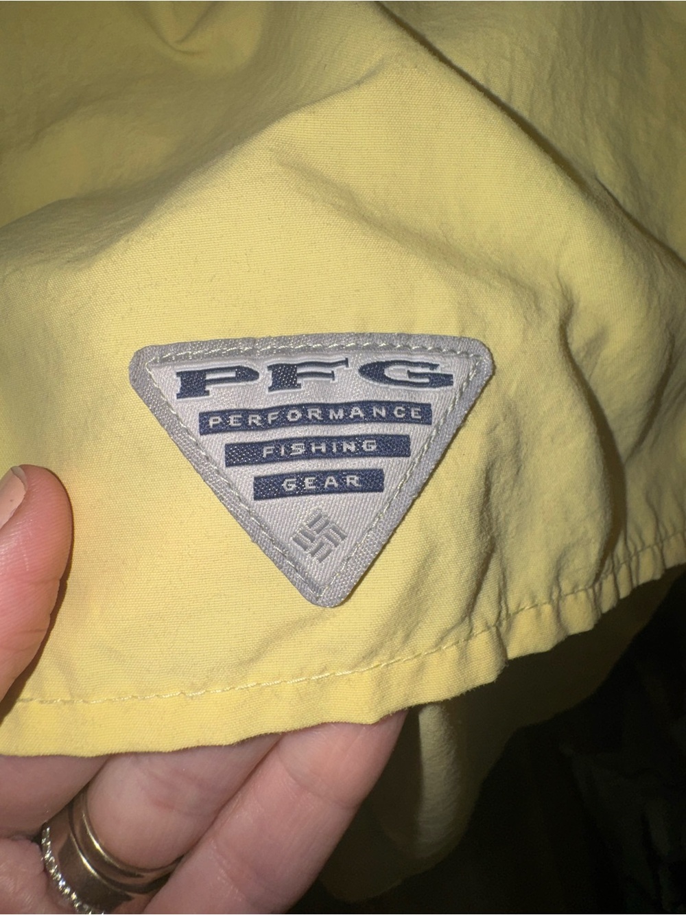 Columbia PFG Bahama II Yellow Omni Shade Fishing Shirt Long Sleeve FM7048 - Picture 6 of 16